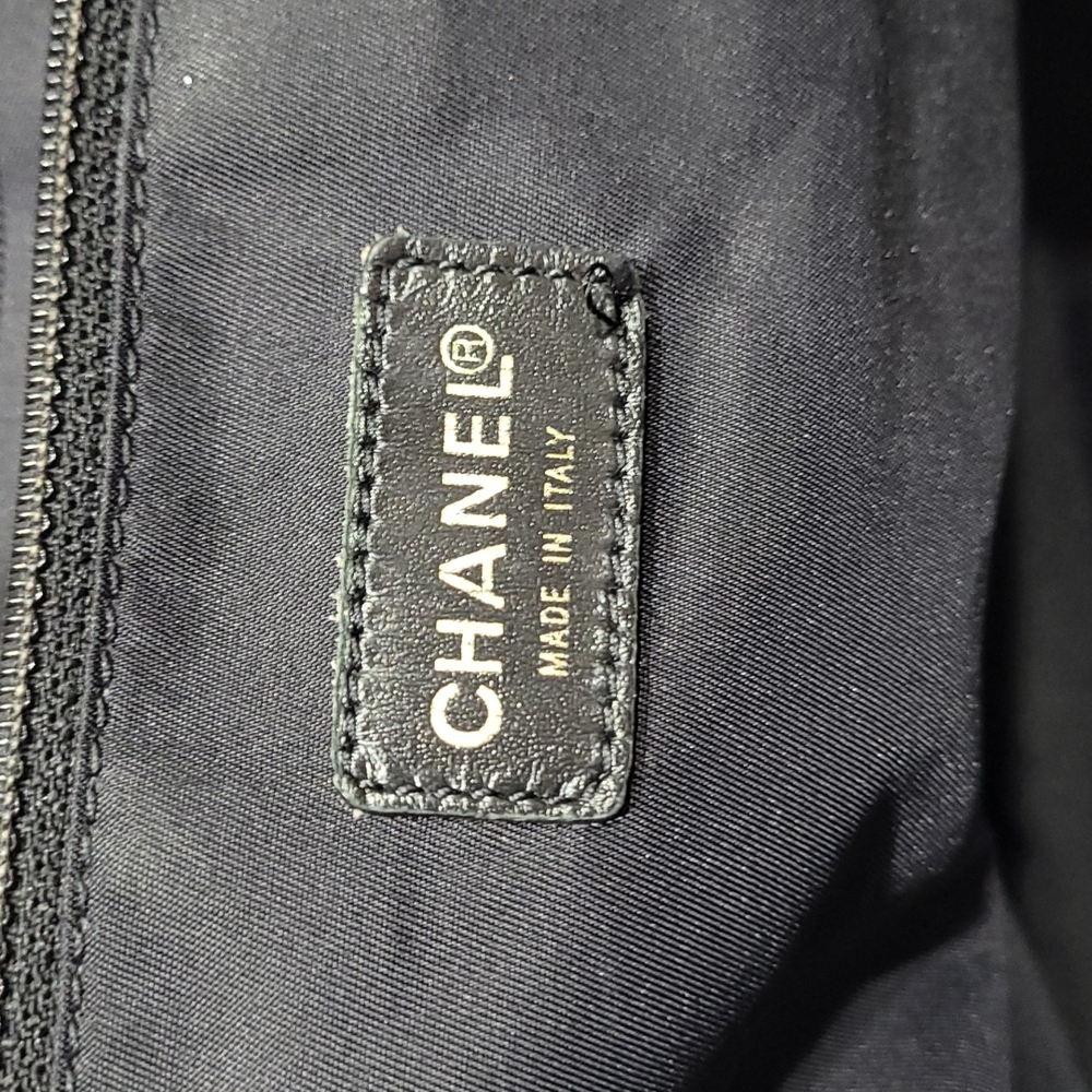 Chanel Nylon CC Jacquard Travel Line Bag - Picture 14 of 16
